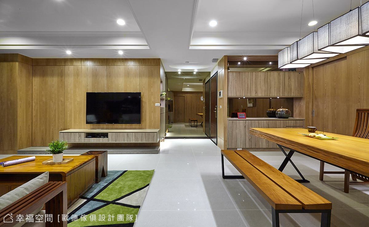 飯店式設計 系統板材打造南洋風度假宅